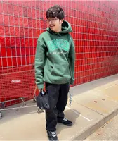 HUF x THRASHER Bayview Forest Green Hoodie