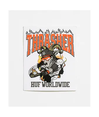 HUF x THRASHER Rincon Sticker