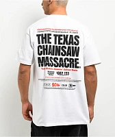 HUF x Texas Chainsaw Massacre Box Office White T-Shirt