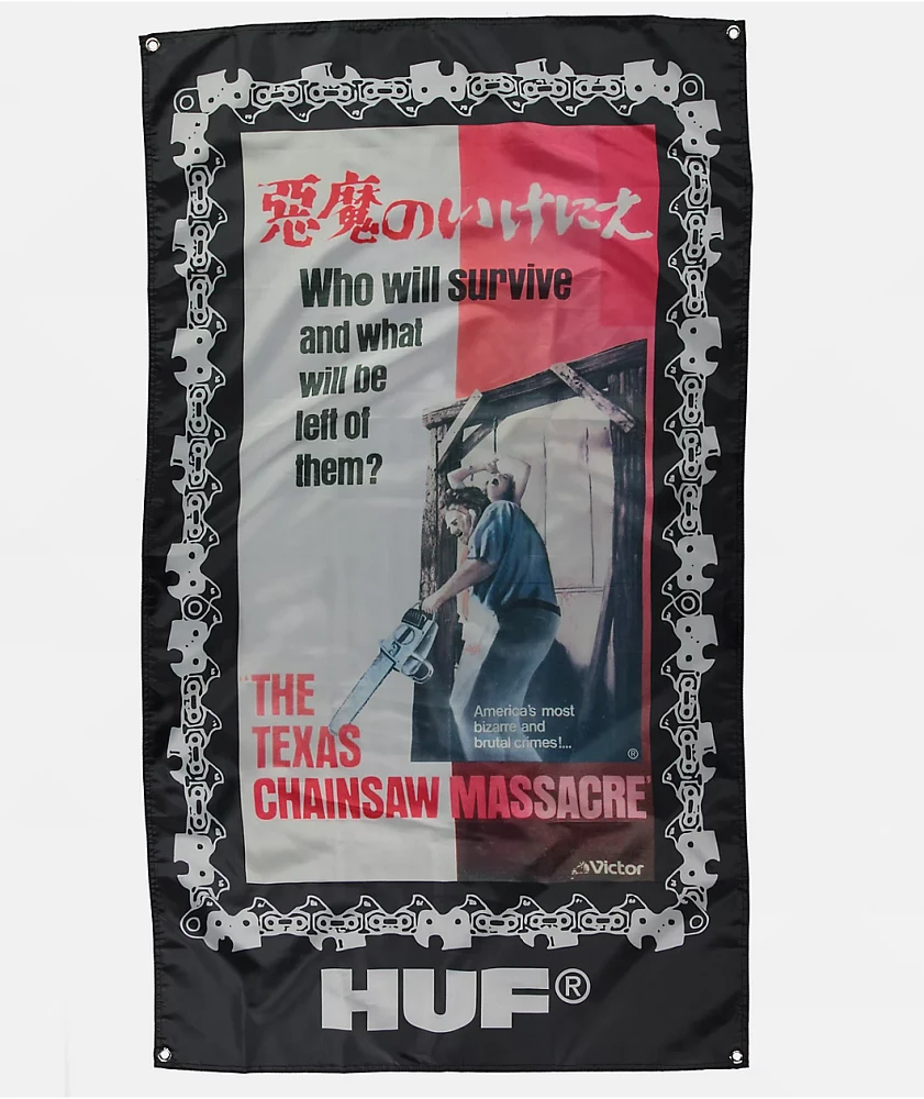 HUF x Texas Chainsaw Massacre Dual Chain Banner