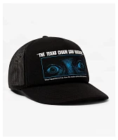 HUF x Texas Chainsaw Massacre Fear Black Trucker Hat