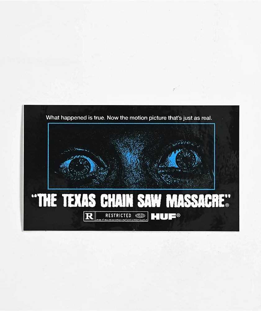 HUF x Texas Chainsaw Massacre Fear Sticker