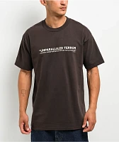 HUF x Texas Chainsaw Massacre Unparalleled Terror Brown T-Shirt