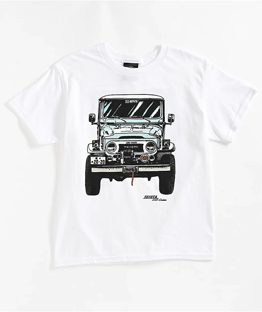 HUF x Toyota Land Cruiser Kids Sixties  White T-Shirt