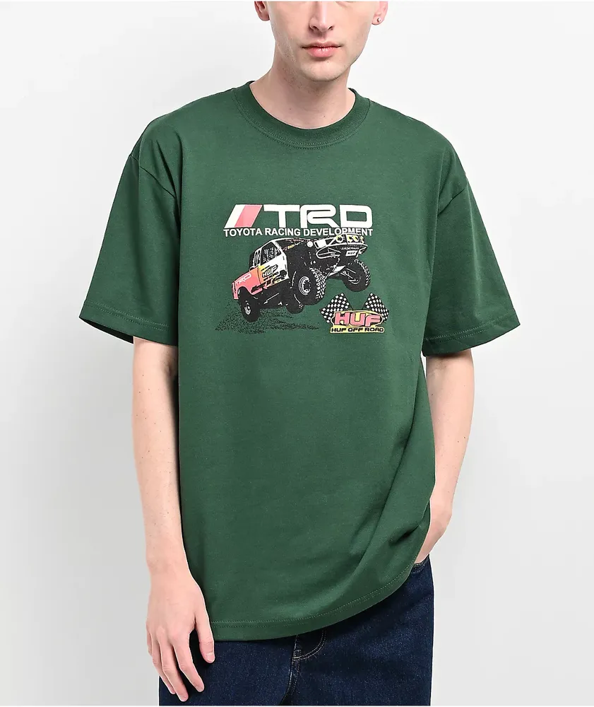 HUF x Toyota Racing Development Ensenada Green T-Shirt