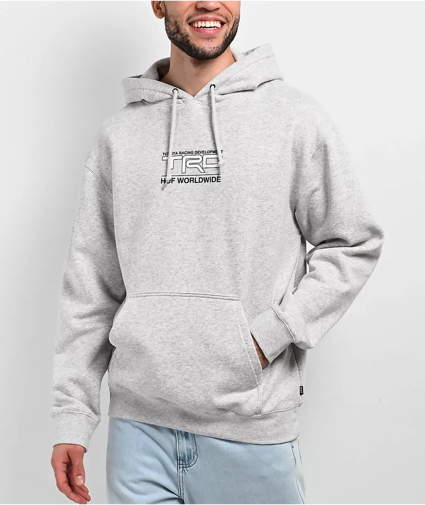 HUF x Toyota Racing Development Escape Grey Hoodie