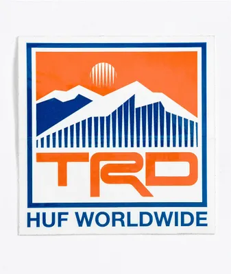 HUF x Toyota Racing Development Logo Sticker