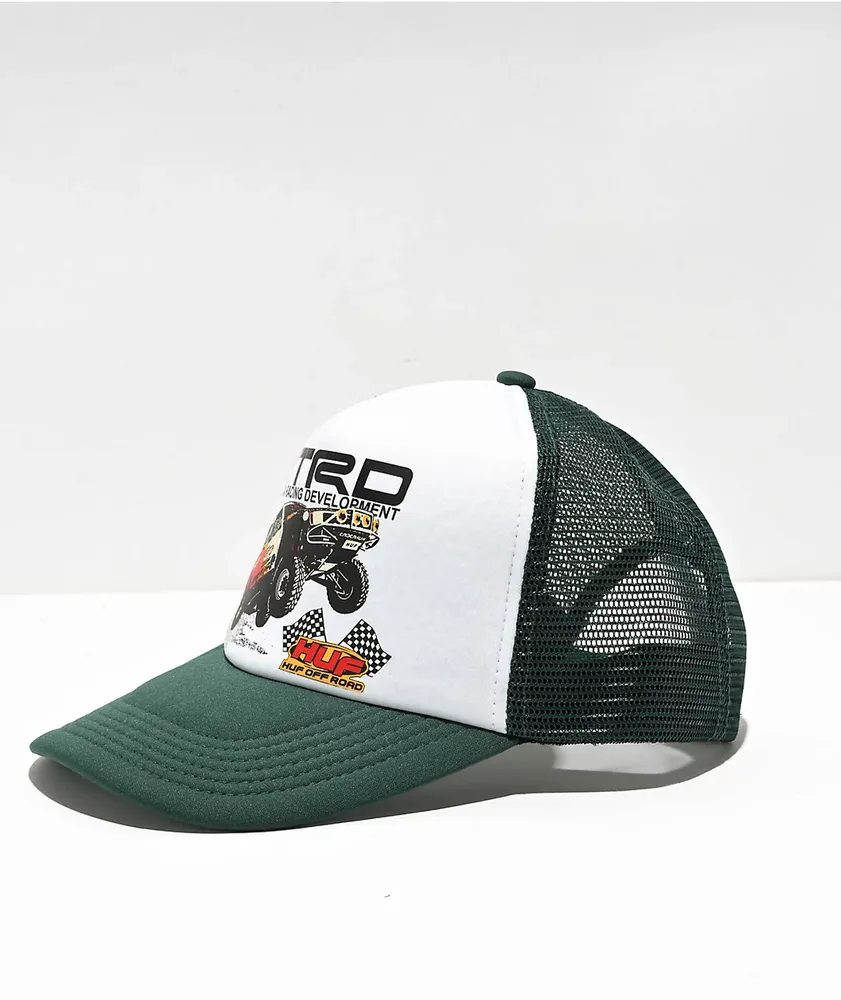 HUF x Toyota Racing Development Off Road Green Trucker Hat