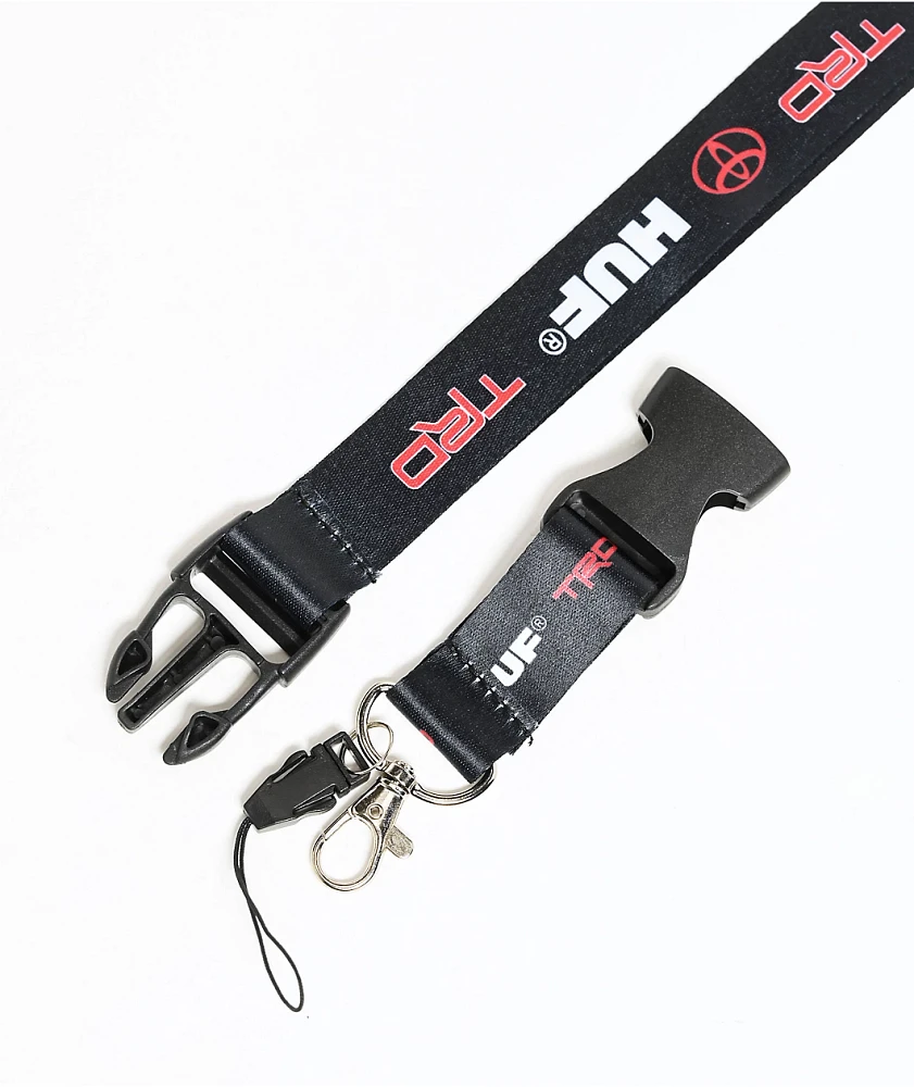 HUF x Toyota TRD Black Lanyard