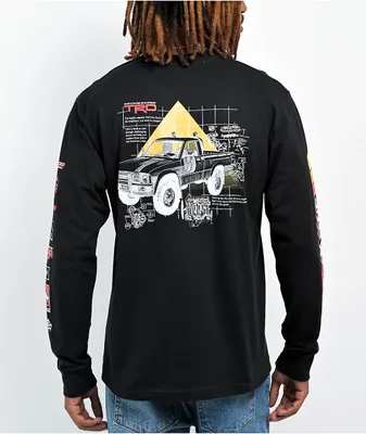 HUF x Toyota TRD Concept Black Long Sleeve T-Shirt