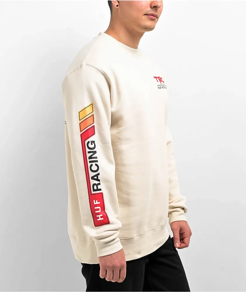 HUF x Toyota TRD Concept Natural Crewneck Sweatshirt