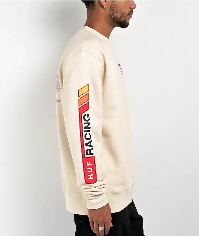 HUF x Toyota TRD Concept Natural Crewneck Sweatshirt