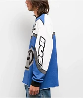 HUF x Toyota TRD Grandstand Blue & White Long Sleeve Jersey