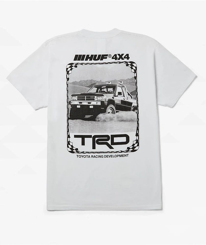 HUF x Toyota TRD Long Travel White T-Shirt