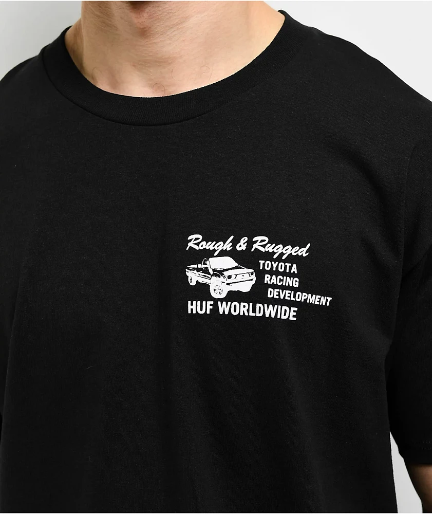 HUF x Toyota TRD Service Department Black T-Shirt
