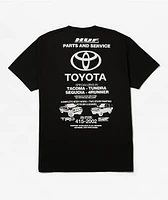 HUF x Toyota TRD Service Department Black T-Shirt