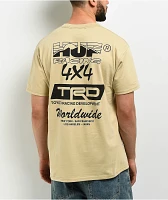 HUF x Toyota TRD Valley Trails White T-Shirt
