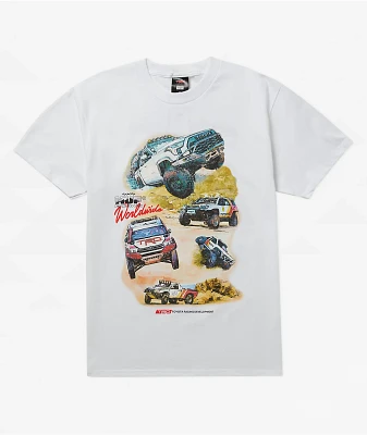 HUF x Toyota TRD Valley Trails White T-Shirt