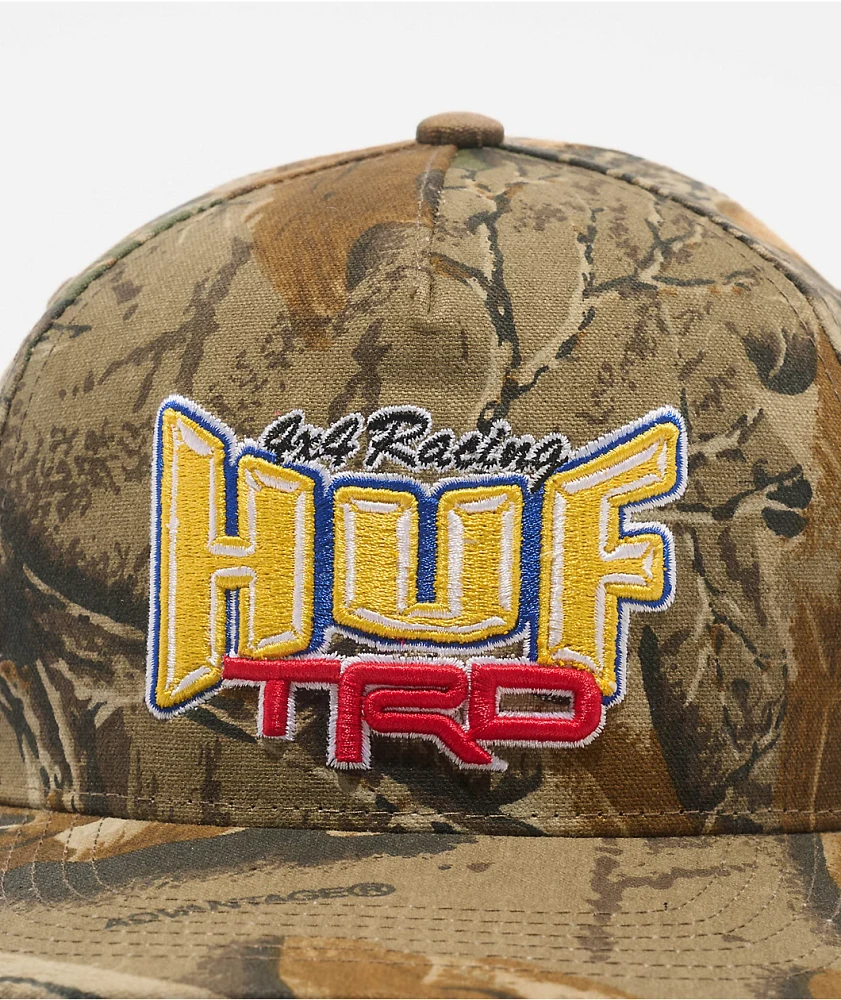 HUF x Toyota TRD Woodsman Camo Snapback Hat