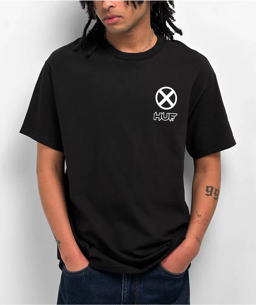 HUF x X-Men TT Black T-Shirt