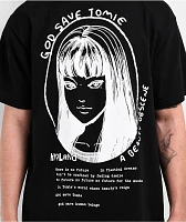 HYPLAND x Junji Ito God Save Tomie Black T-Shirt