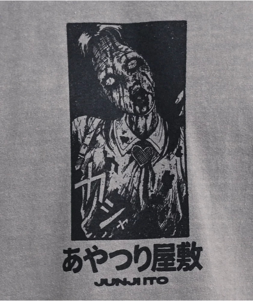 HYPLAND x Junji Ito Marionette Mansion Grey T-Shirt