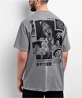HYPLAND x Junji Ito Marionette Mansion Grey T-Shirt