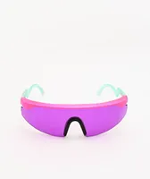 Happy Hour Accelerator Pink & Purple Sunglasses