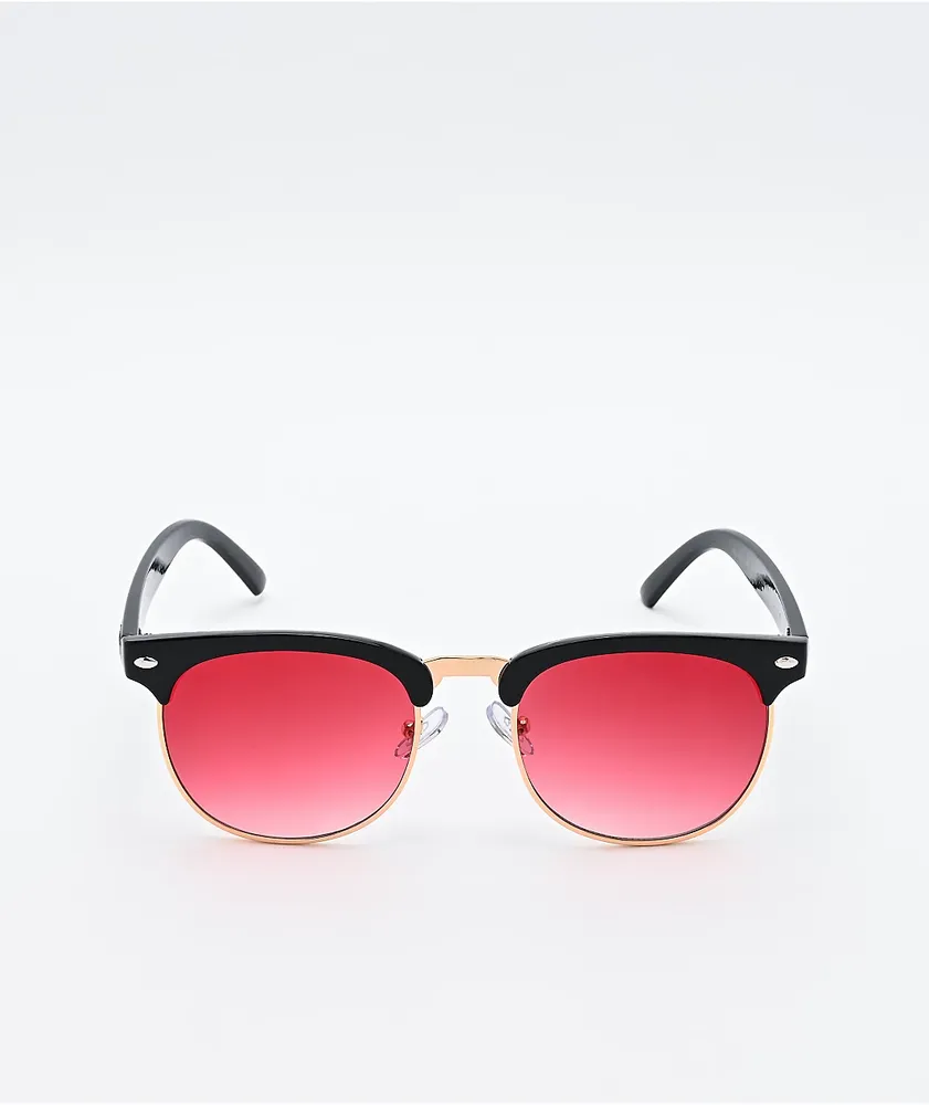 Happy Hour G2 Black & Red Desert Sunglasses