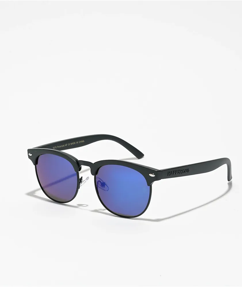 Happy Hour G2 Black & Mirror Sunglasses