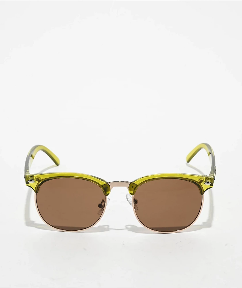 Happy Hour G2 Moss Green Sunglasses