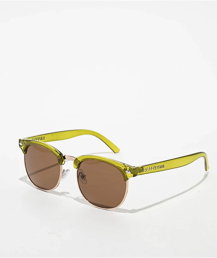 Happy Hour G2 Moss Green Sunglasses