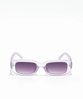 Happy Hour Oxfords Lavender Silk Sunglasses