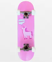 Happy Unicorn 7.25" Skateboard Complete