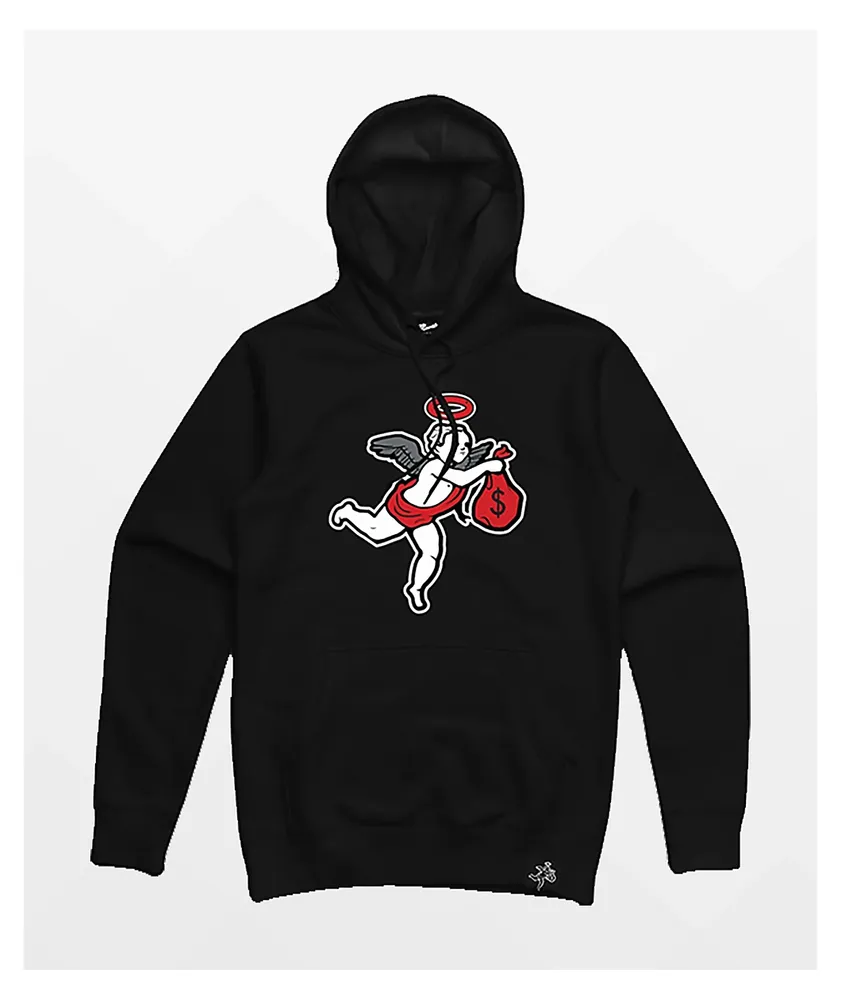 Hasta Muerte Angel Black Hoodie