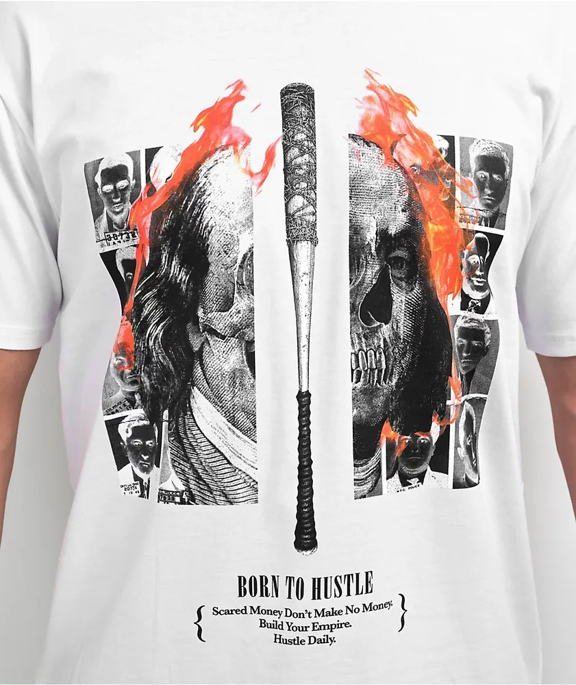 Hasta Muerte Barbed Wire Bat Ben White T-Shirt