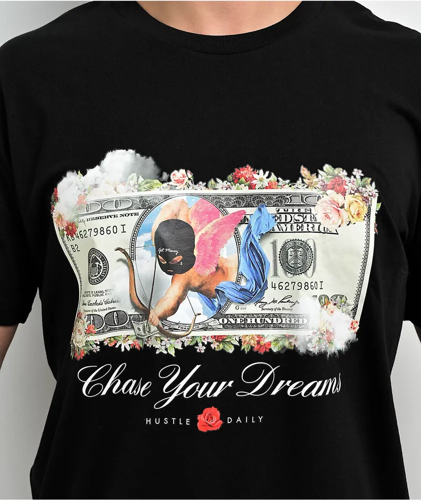 Hasta Muerte Chase Dream Dollar Black T-Shirt