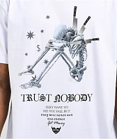 Hasta Muerte Trust Nobody White T-Shirt