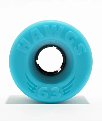 Hawgs Doozies 63mm 78a Blue Cruiser Wheels