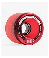 Hawgs Fatty 63mm 78a Clear Red Cruiser Wheels