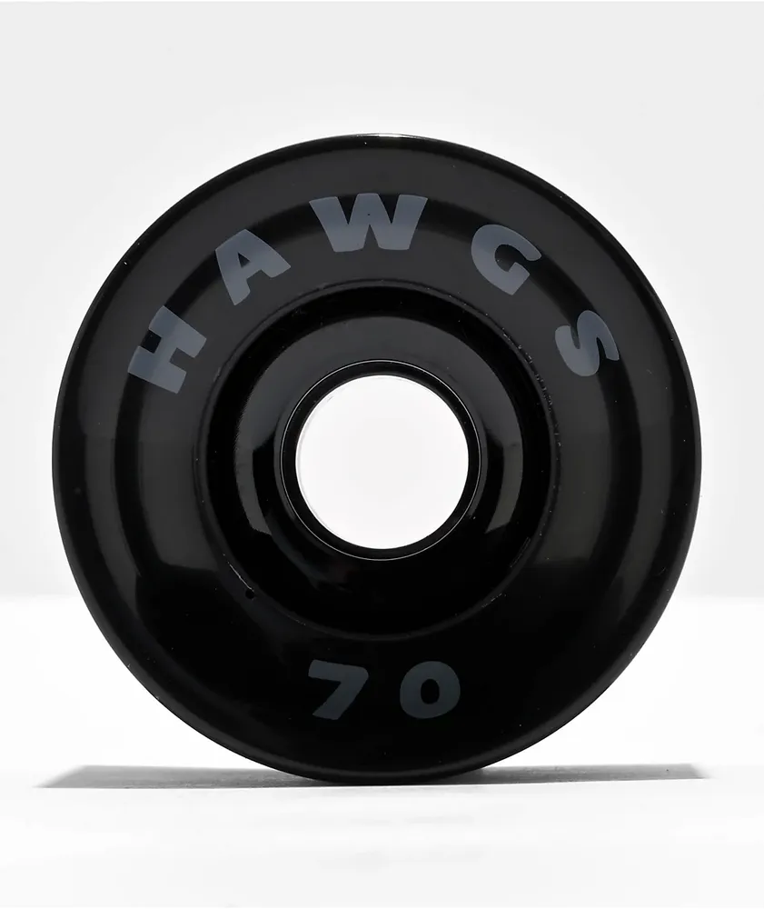 Hawgs Supreme 70mm 78a Black Cruiser Wheels