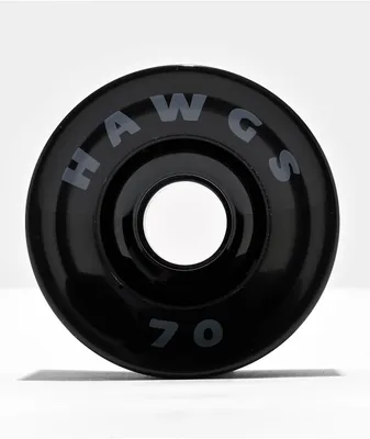 Hawgs Supreme 70mm 78a Black Cruiser Wheels