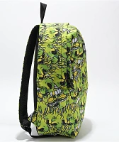 Hazheart All Over Hazzy Green Backpack