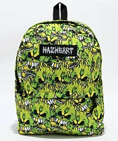 Hazheart All Over Hazzy Green Backpack