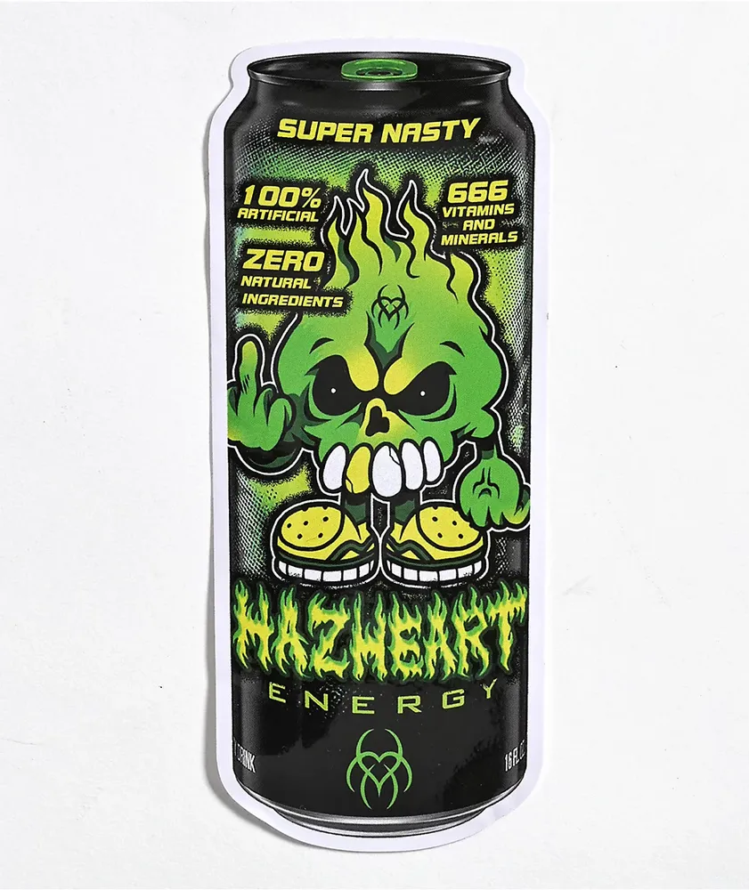 Hazheart Energy Drink Sticker