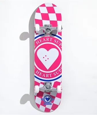 Heart Supply Insignia Checkerboard 7.75" Skateboard Complete