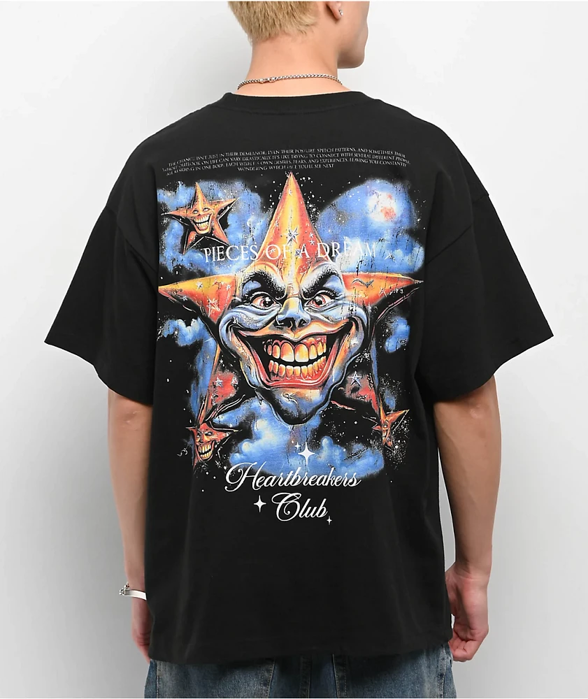 Heartbreakers Club Dreams Heavyweight Black T-Shirt
