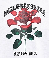 Heartbreakers Club Love Me White T-Shirt