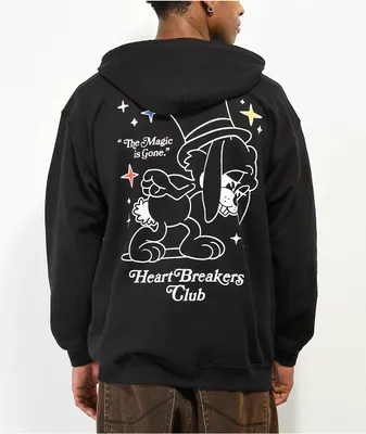 Heartbreakers Club Magic Black Zip Hoodie