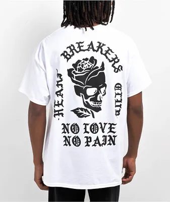 Heartbreakers Club No Pain White T-Shirt